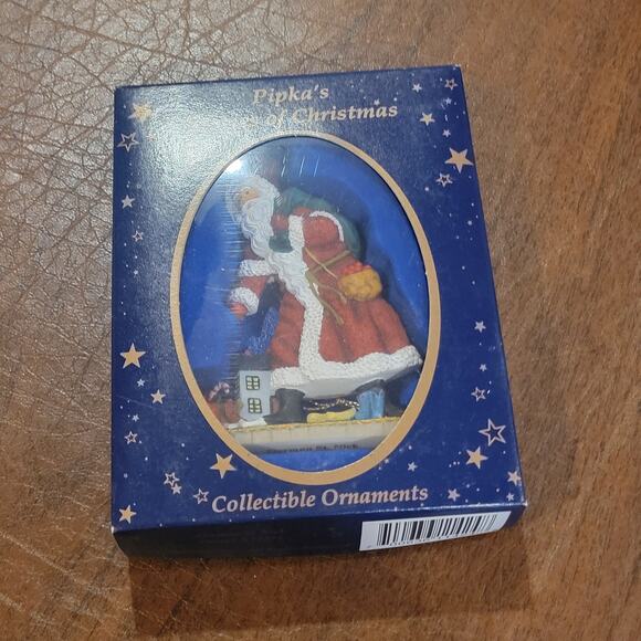 Pipka’s Stories Of Christmas Collectible Ornament 11424 German St. Nick New - Picture 1 of 9